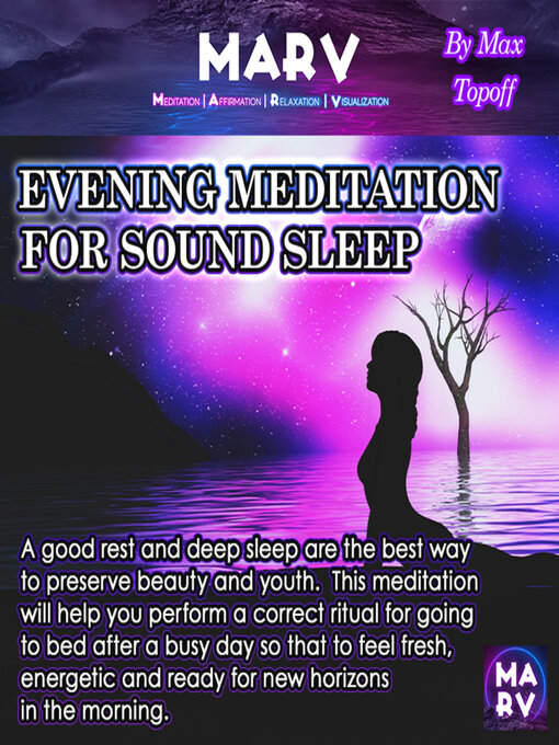 Title details for Evening Meditation For Sound Sleep by Max Topoff - Available